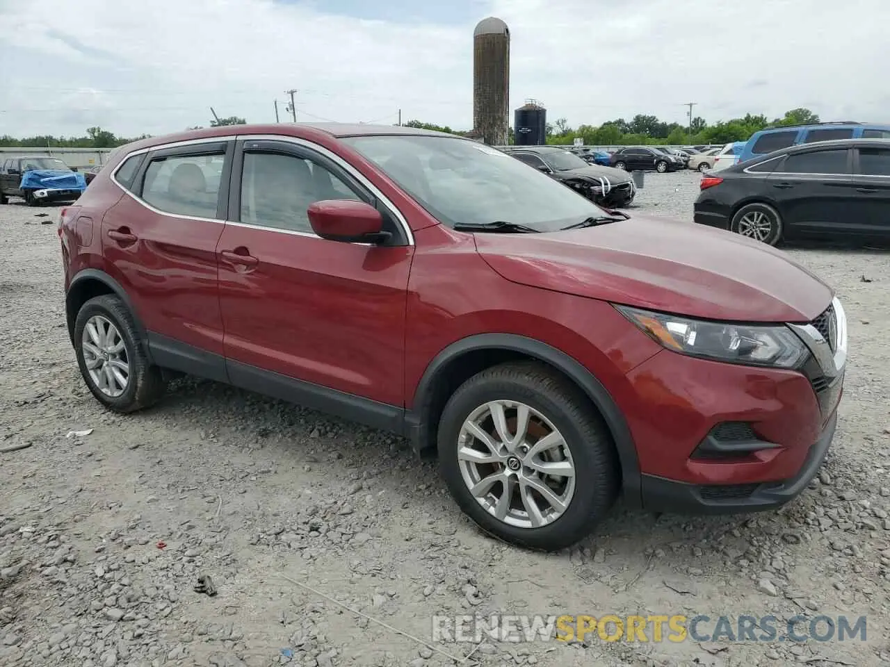 4 Photograph of a damaged car JN1BJ1CV4LW279248 NISSAN ROGUE 2020