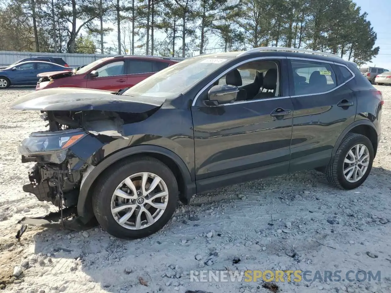 1 Photograph of a damaged car JN1BJ1CV4LW281517 NISSAN ROGUE 2020