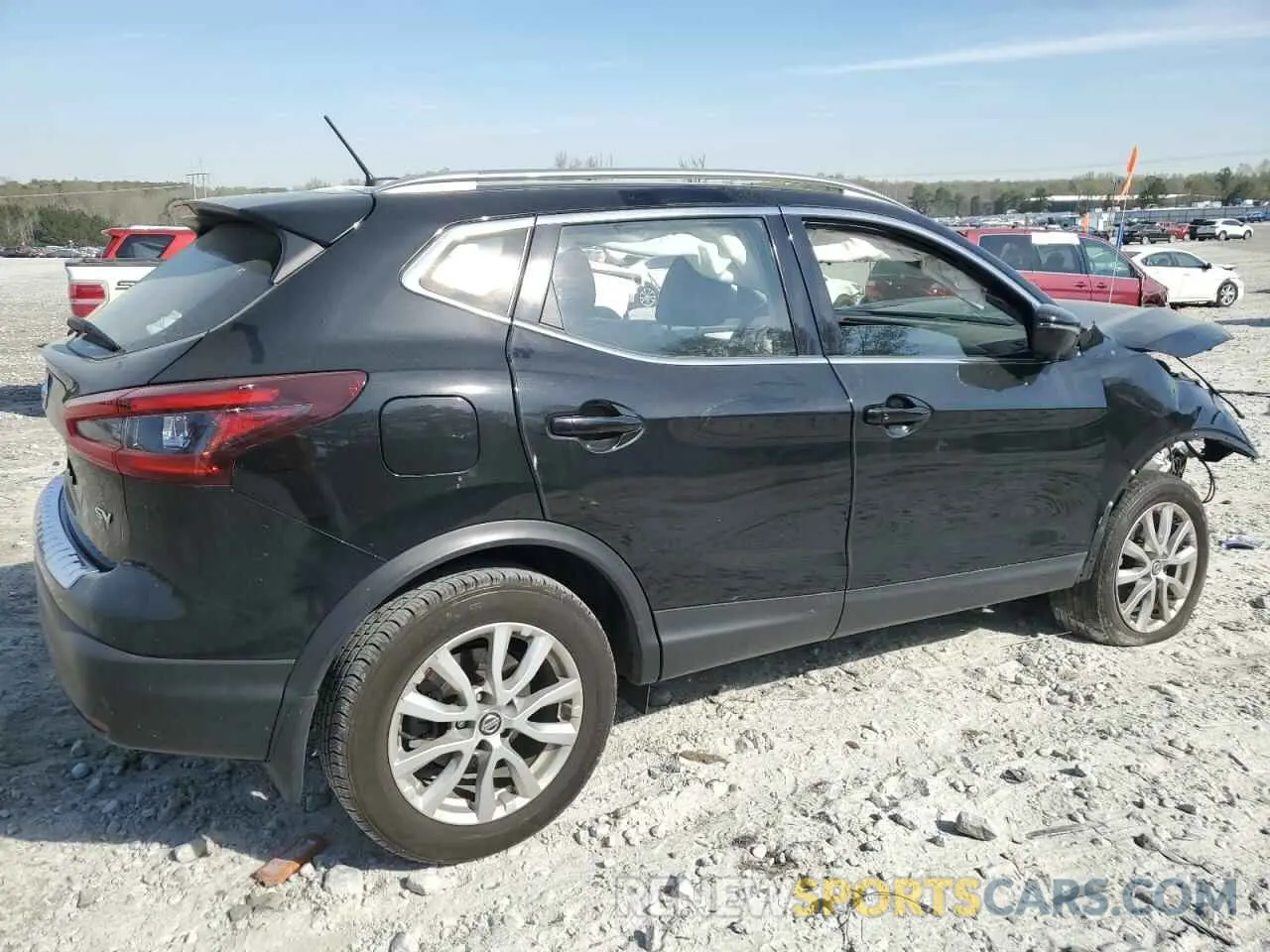 3 Photograph of a damaged car JN1BJ1CV4LW281517 NISSAN ROGUE 2020