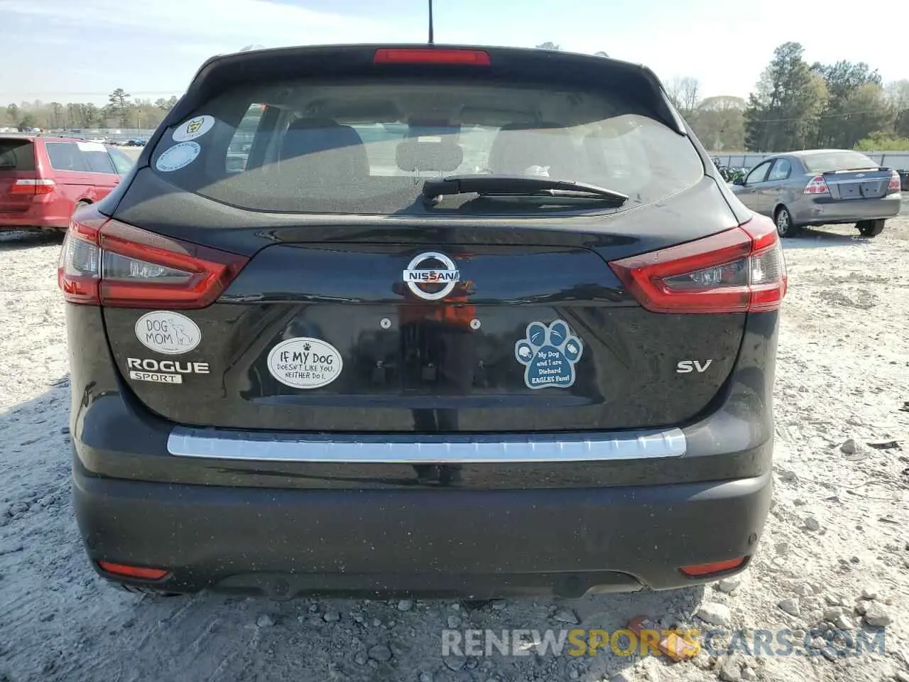 6 Photograph of a damaged car JN1BJ1CV4LW281517 NISSAN ROGUE 2020