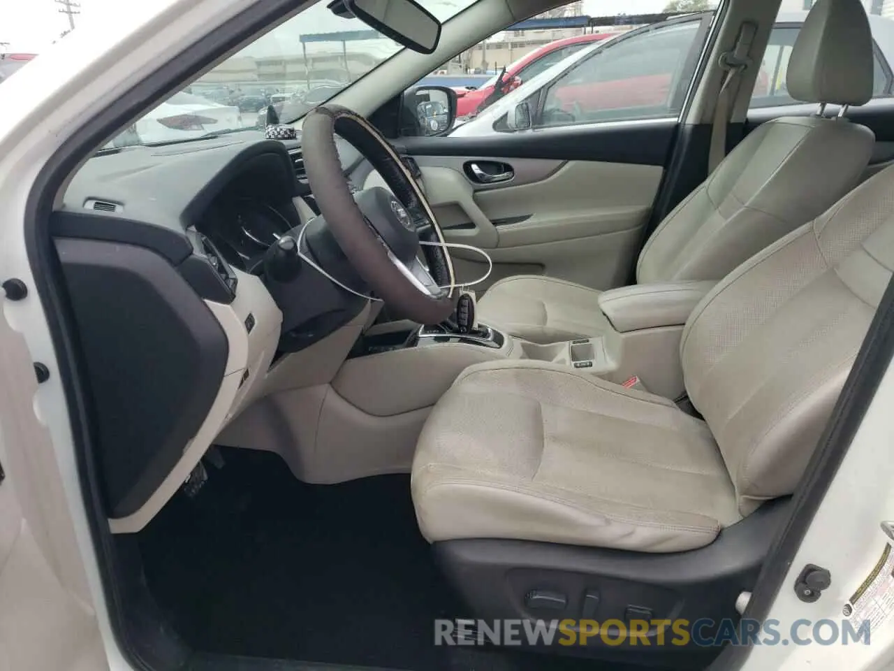 7 Photograph of a damaged car JN1BJ1CV4LW543293 NISSAN ROGUE 2020