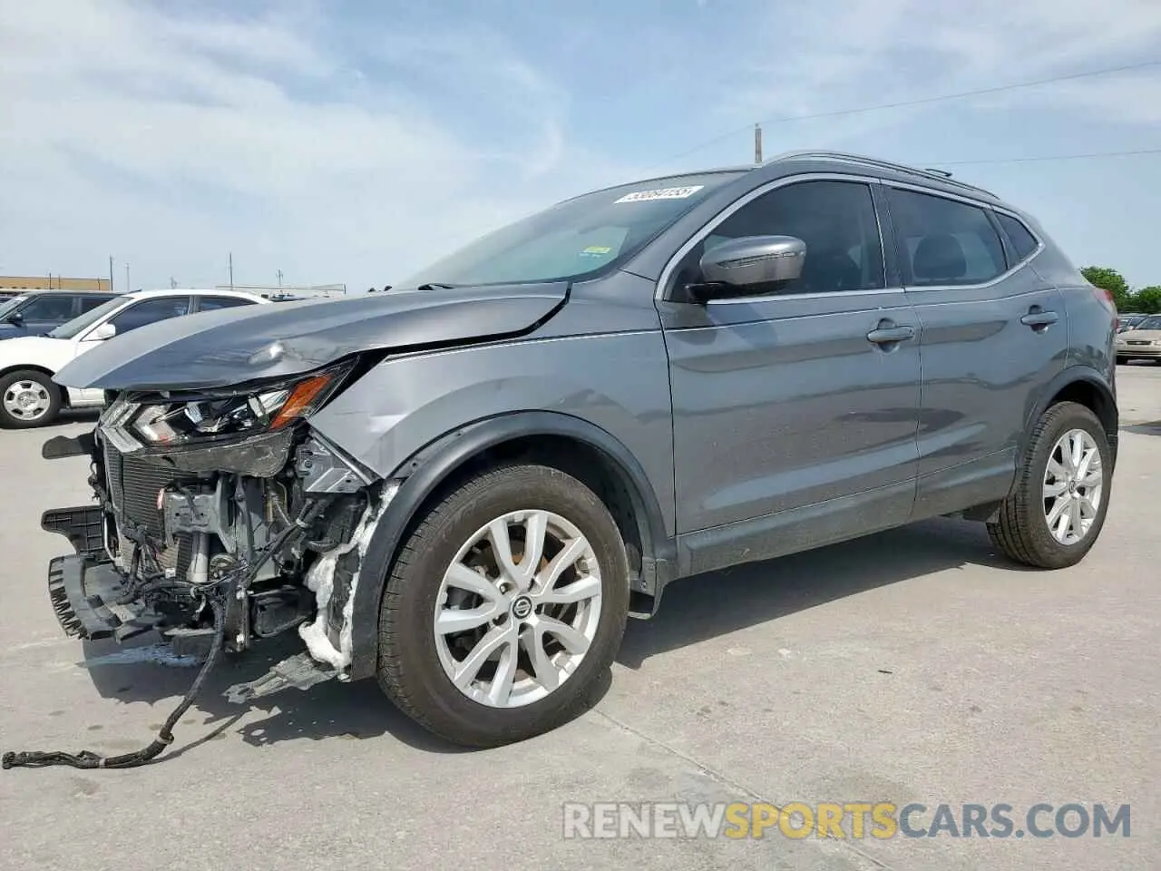1 Photograph of a damaged car JN1BJ1CV4LW548140 NISSAN ROGUE 2020