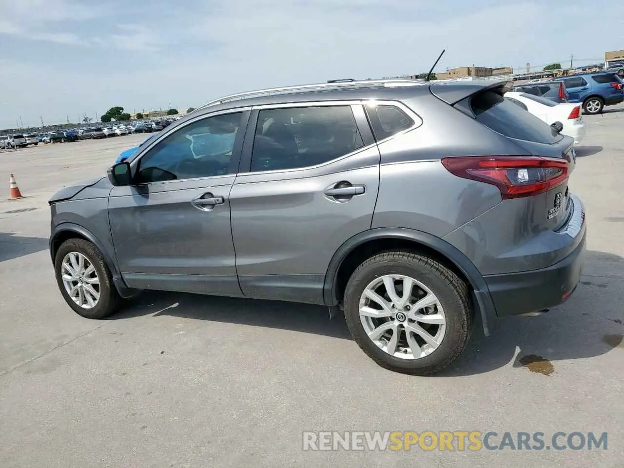 2 Photograph of a damaged car JN1BJ1CV4LW548140 NISSAN ROGUE 2020