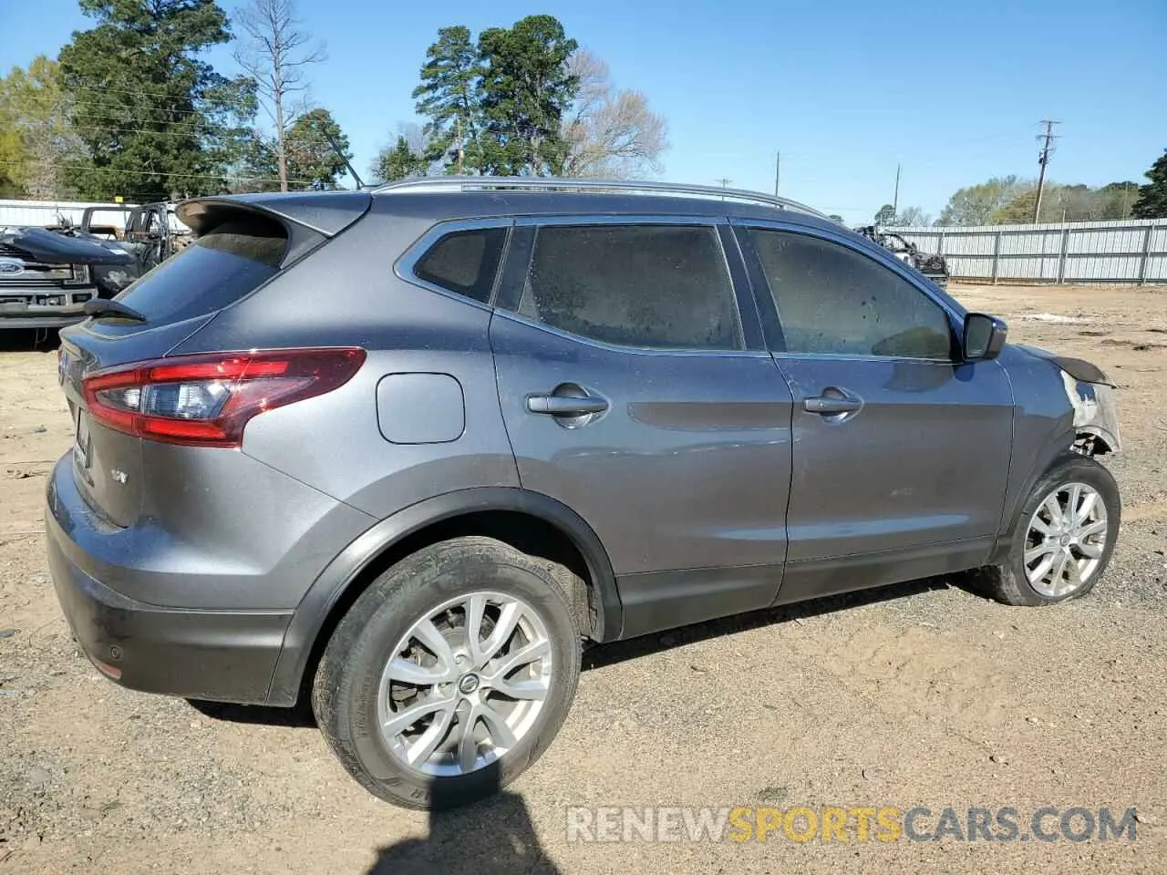 3 Photograph of a damaged car JN1BJ1CV5LW257193 NISSAN ROGUE 2020