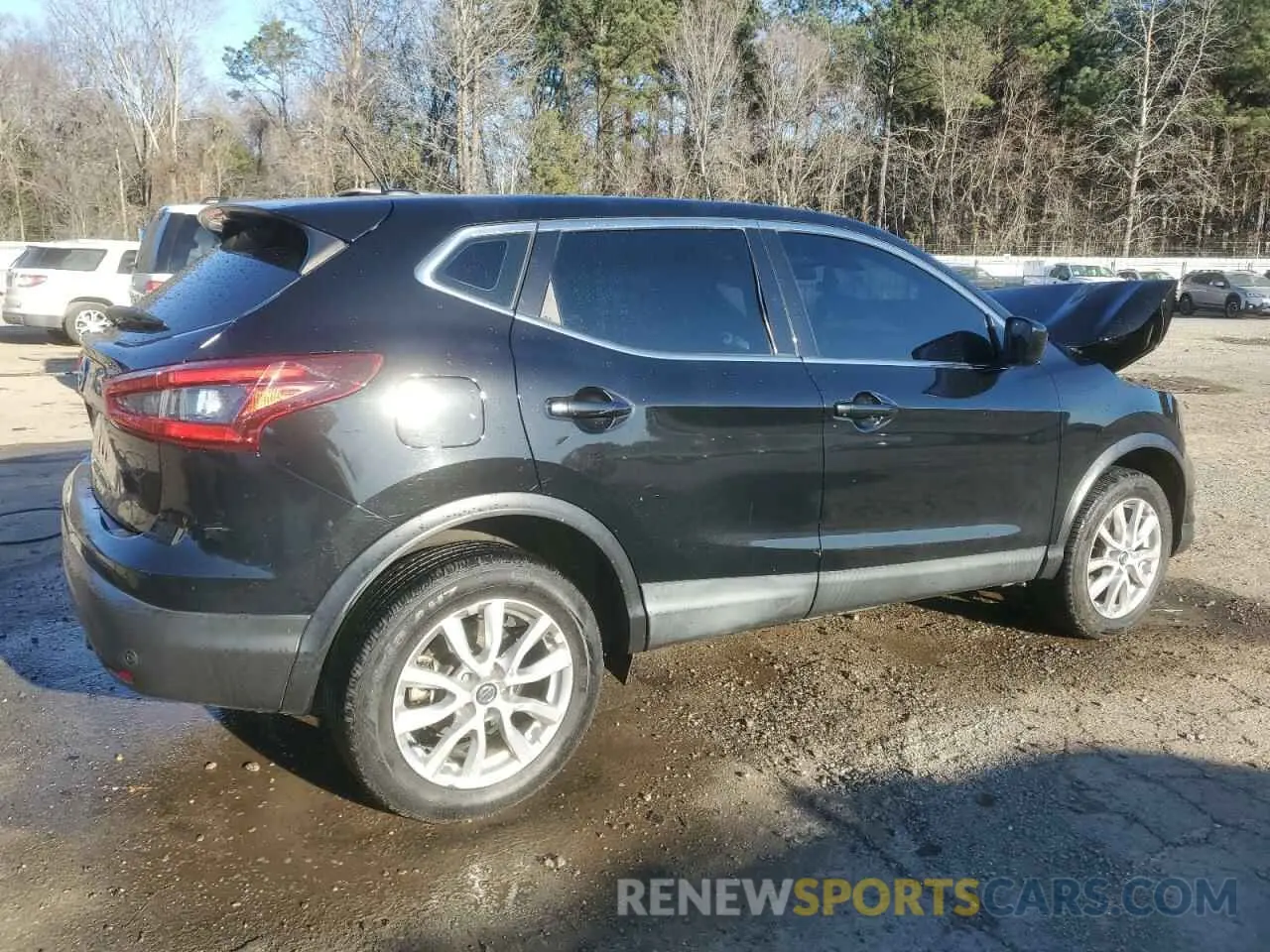 3 Photograph of a damaged car JN1BJ1CV5LW258196 NISSAN ROGUE 2020