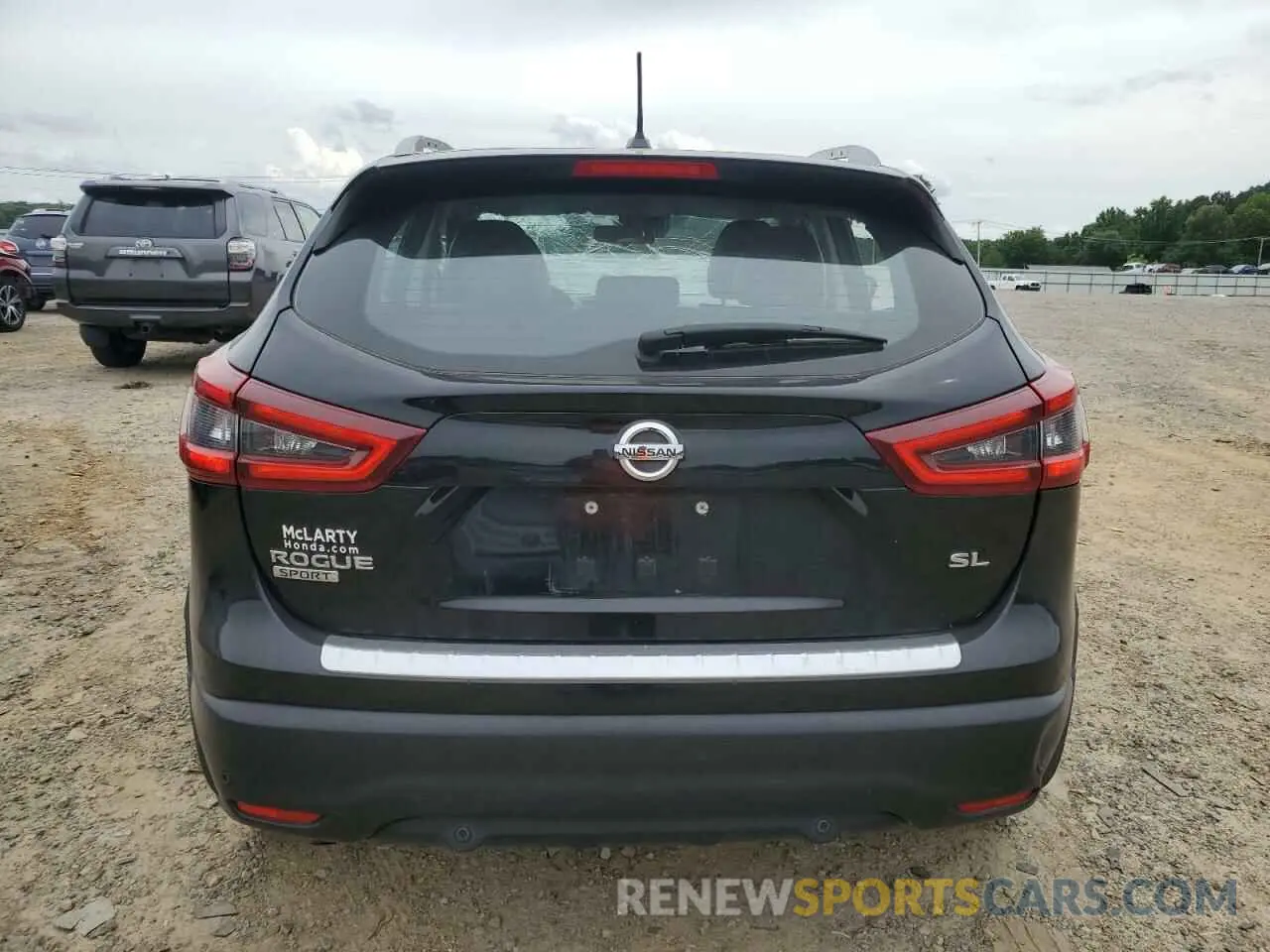 6 Photograph of a damaged car JN1BJ1CV5LW261776 NISSAN ROGUE 2020