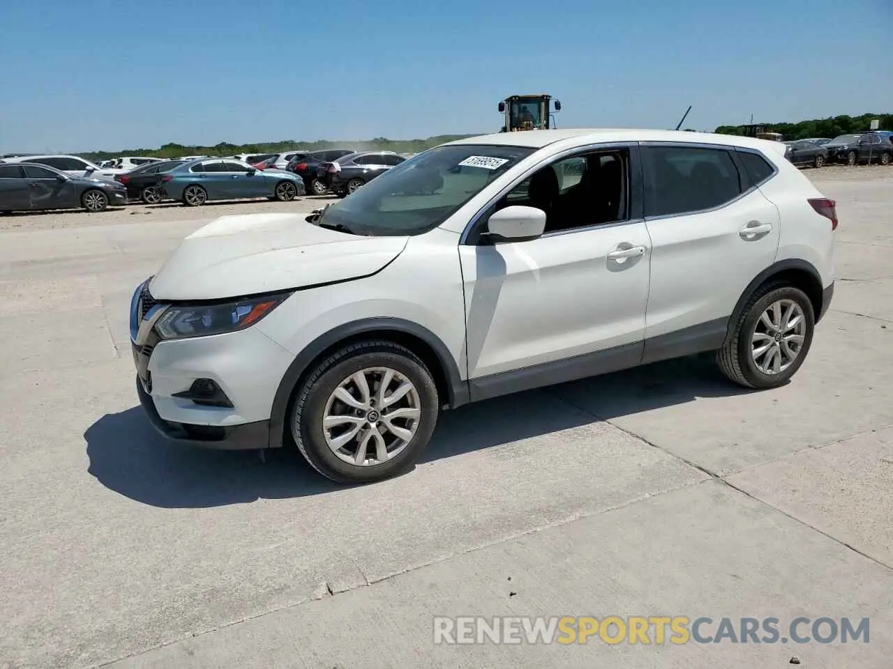 1 Photograph of a damaged car JN1BJ1CV5LW262474 NISSAN ROGUE 2020