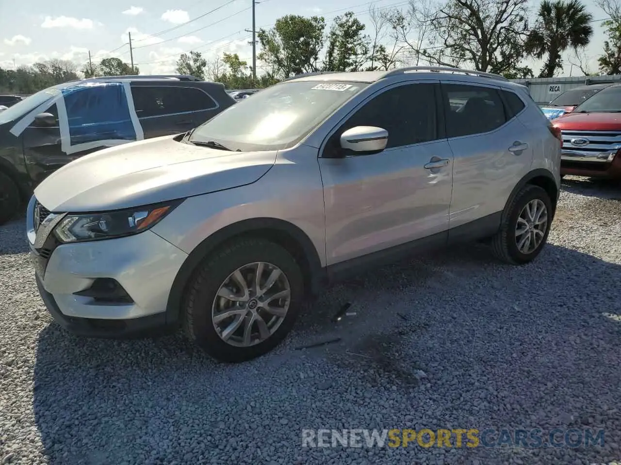 1 Photograph of a damaged car JN1BJ1CV5LW263513 NISSAN ROGUE 2020