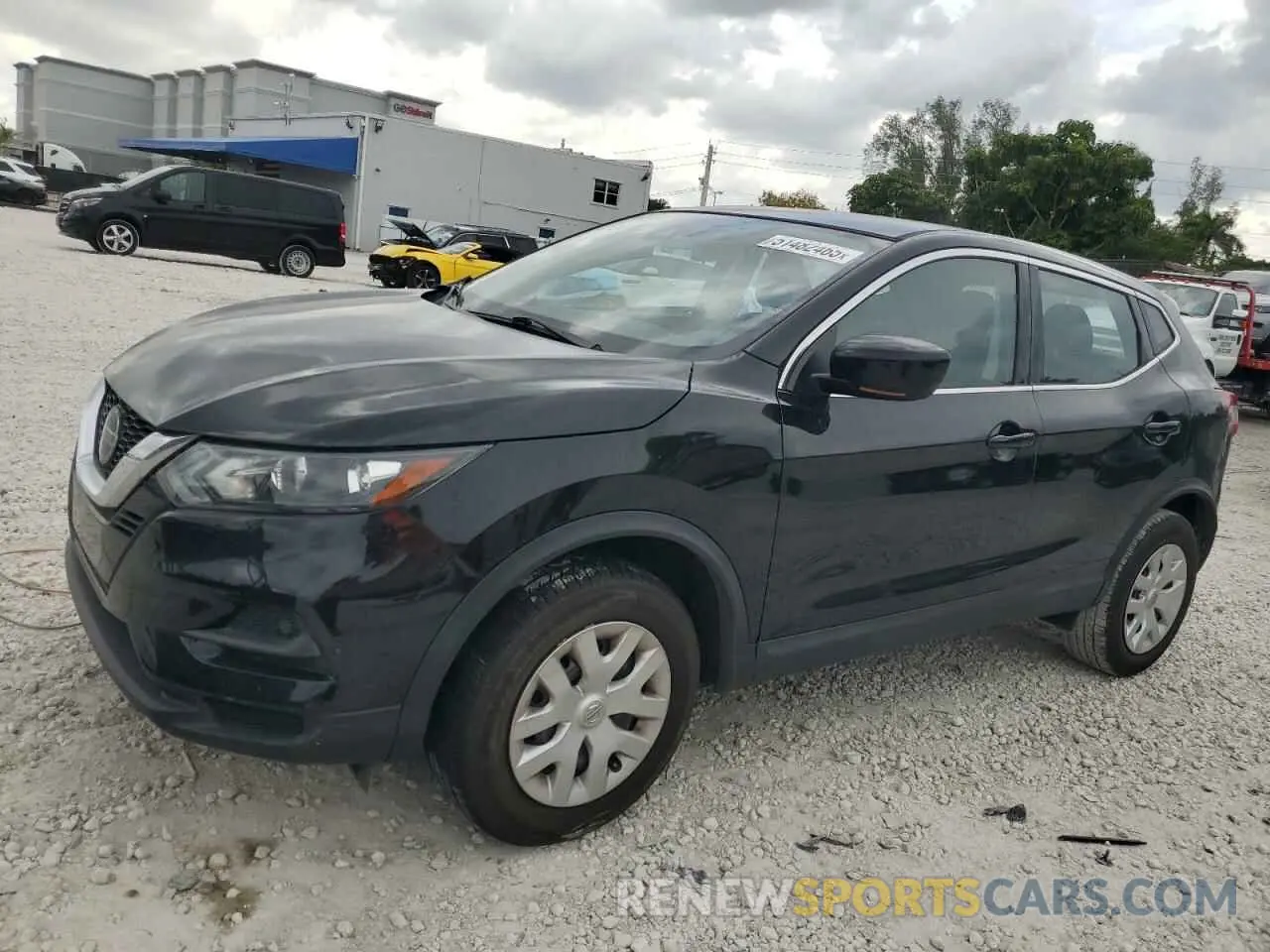 1 Photograph of a damaged car JN1BJ1CV5LW270624 NISSAN ROGUE 2020
