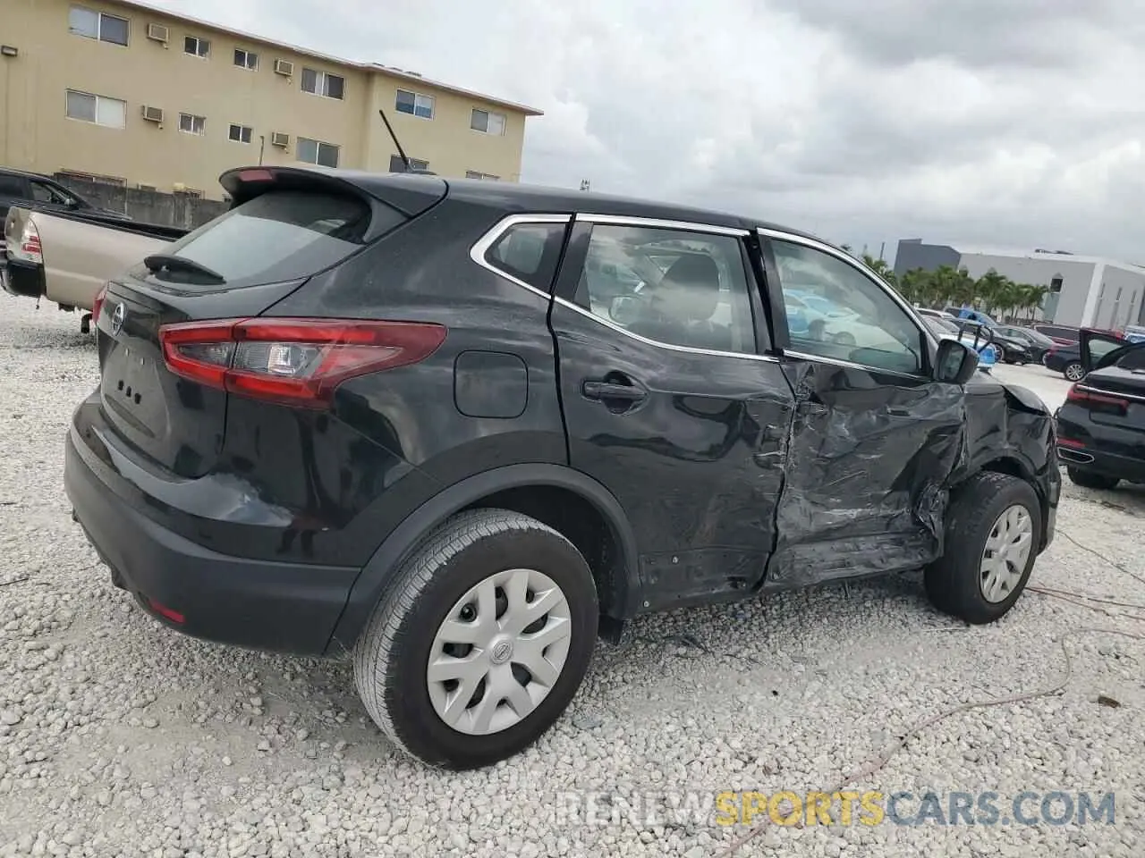 3 Photograph of a damaged car JN1BJ1CV5LW270624 NISSAN ROGUE 2020