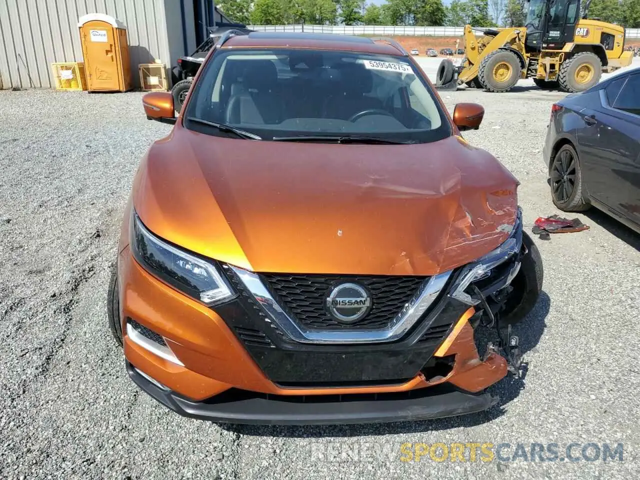 5 Photograph of a damaged car JN1BJ1CV5LW272681 NISSAN ROGUE 2020