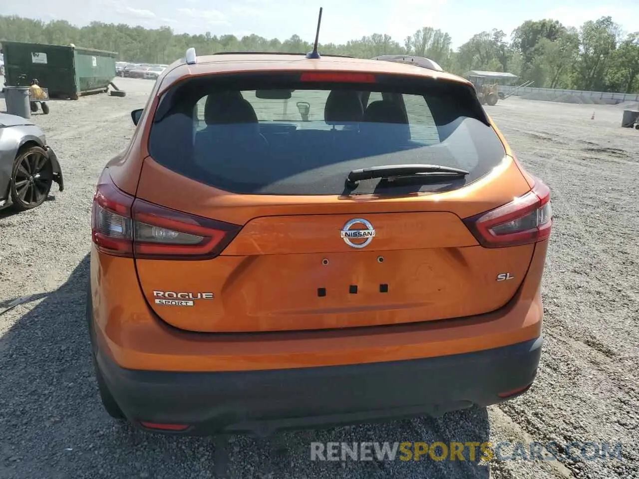 6 Photograph of a damaged car JN1BJ1CV5LW272681 NISSAN ROGUE 2020