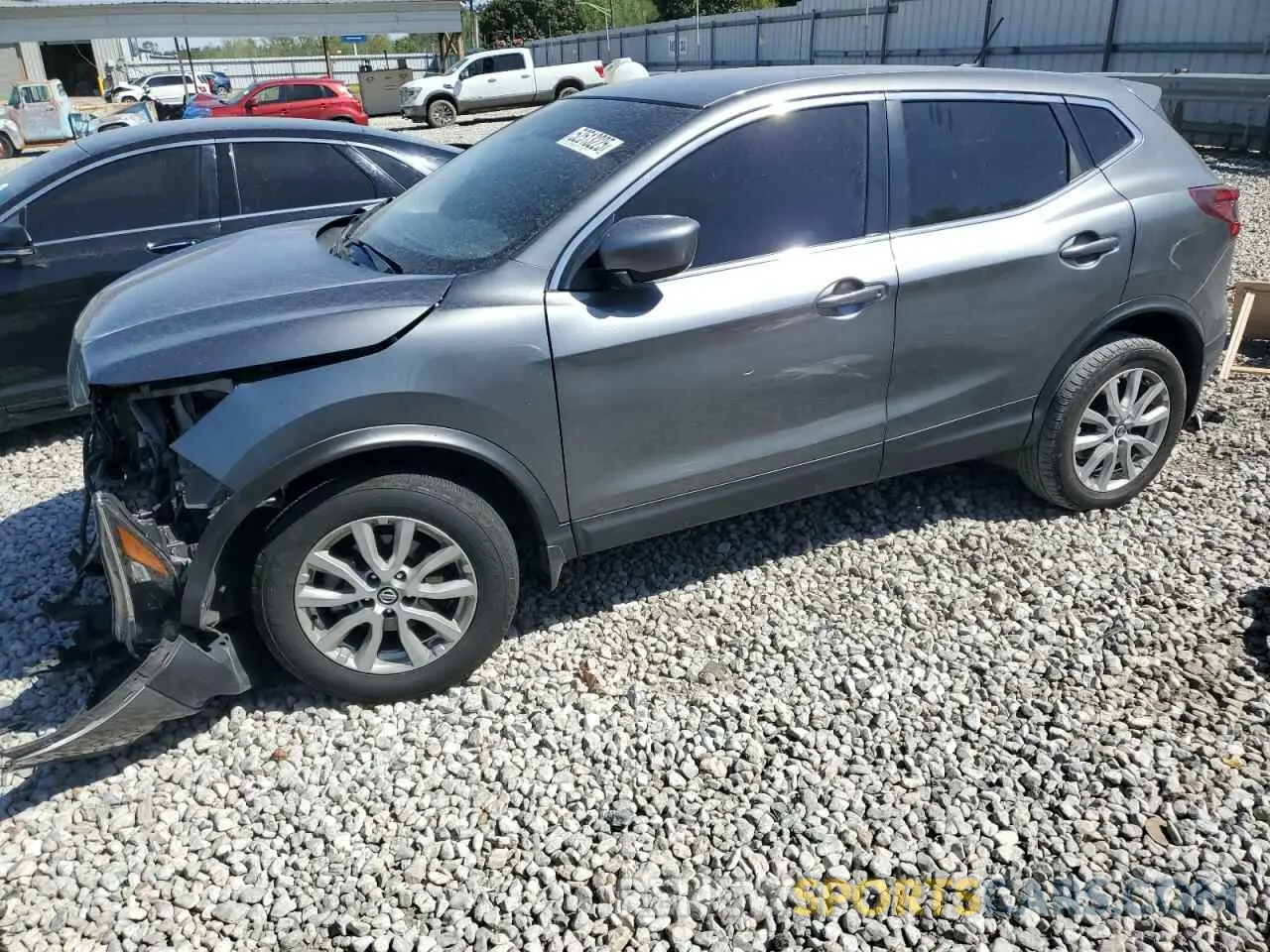 1 Photograph of a damaged car JN1BJ1CV5LW281462 NISSAN ROGUE 2020