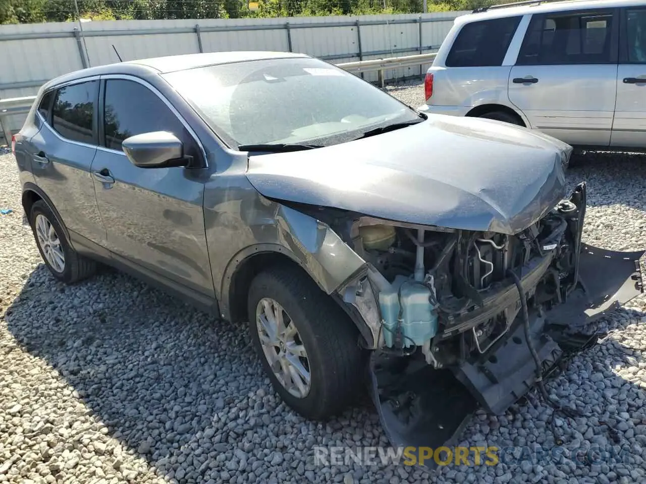 4 Photograph of a damaged car JN1BJ1CV5LW281462 NISSAN ROGUE 2020