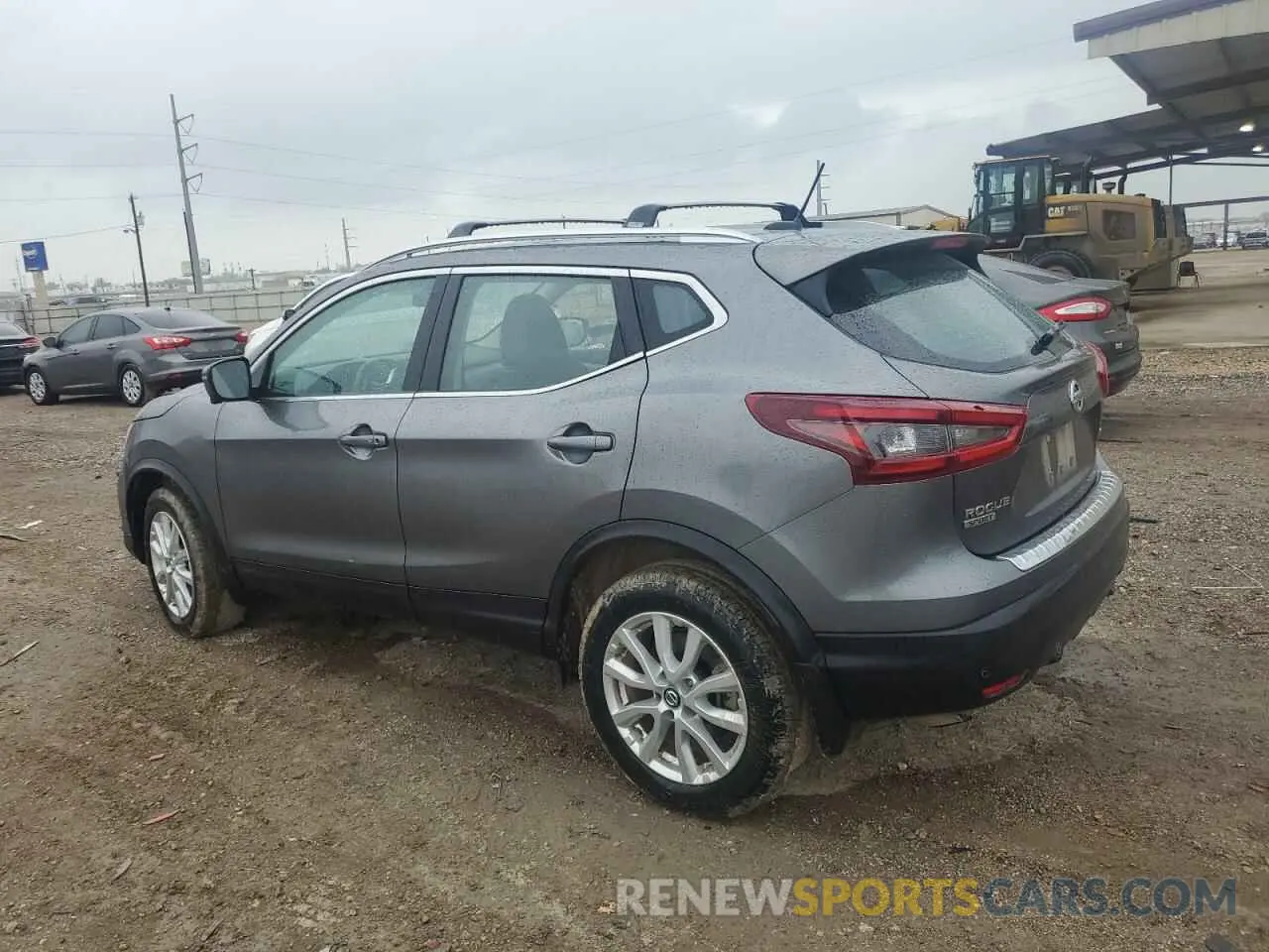 2 Photograph of a damaged car JN1BJ1CV5LW544369 NISSAN ROGUE 2020
