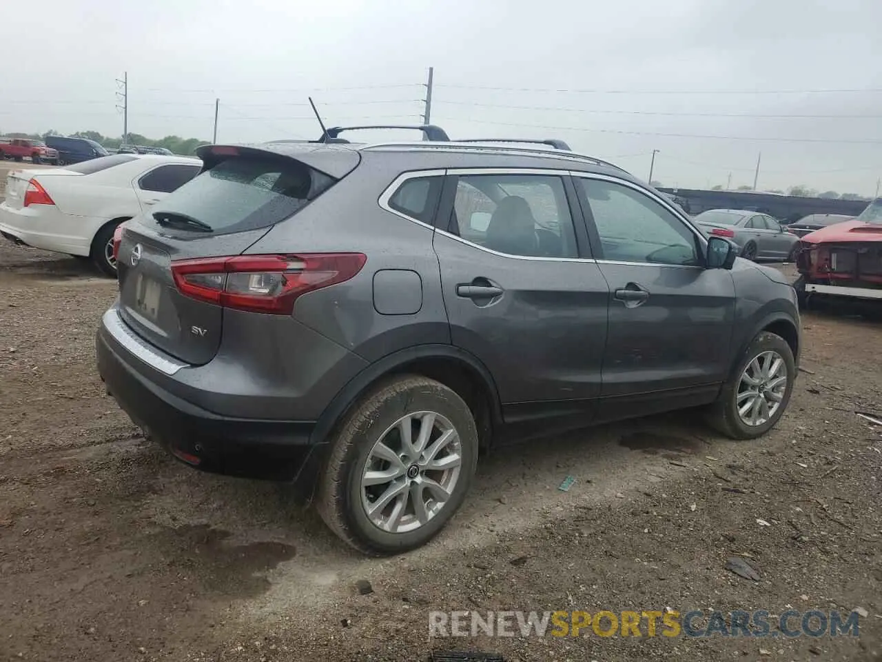 3 Photograph of a damaged car JN1BJ1CV5LW544369 NISSAN ROGUE 2020