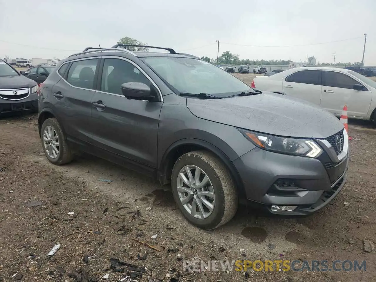 4 Photograph of a damaged car JN1BJ1CV5LW544369 NISSAN ROGUE 2020
