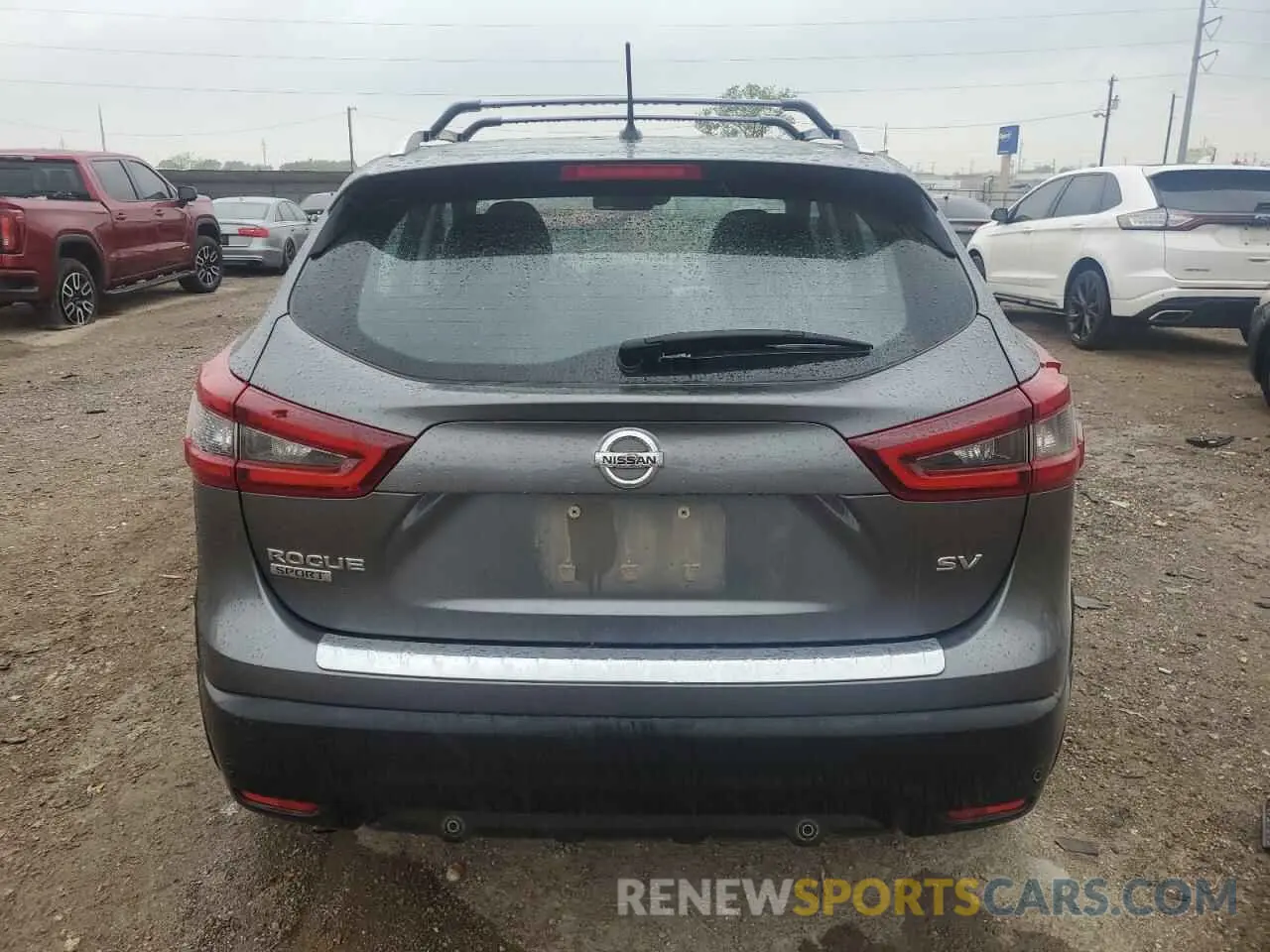 6 Photograph of a damaged car JN1BJ1CV5LW544369 NISSAN ROGUE 2020
