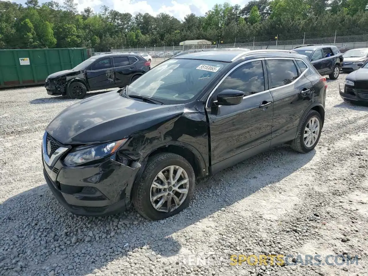 1 Photograph of a damaged car JN1BJ1CV5LW546817 NISSAN ROGUE 2020