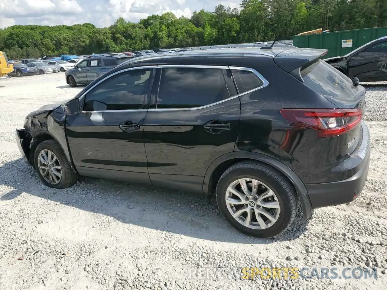 2 Photograph of a damaged car JN1BJ1CV5LW546817 NISSAN ROGUE 2020