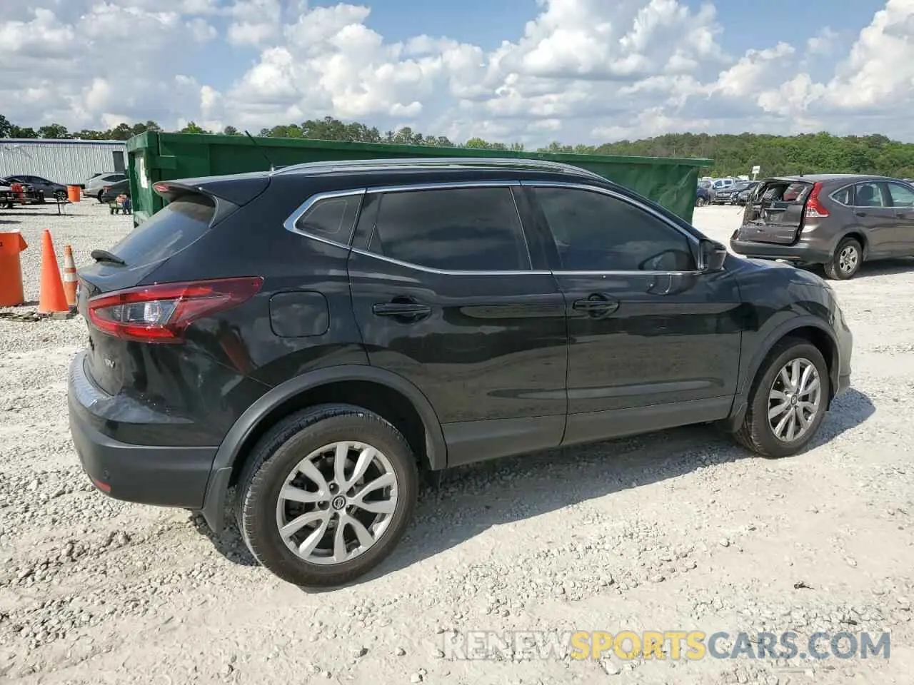 3 Photograph of a damaged car JN1BJ1CV5LW546817 NISSAN ROGUE 2020