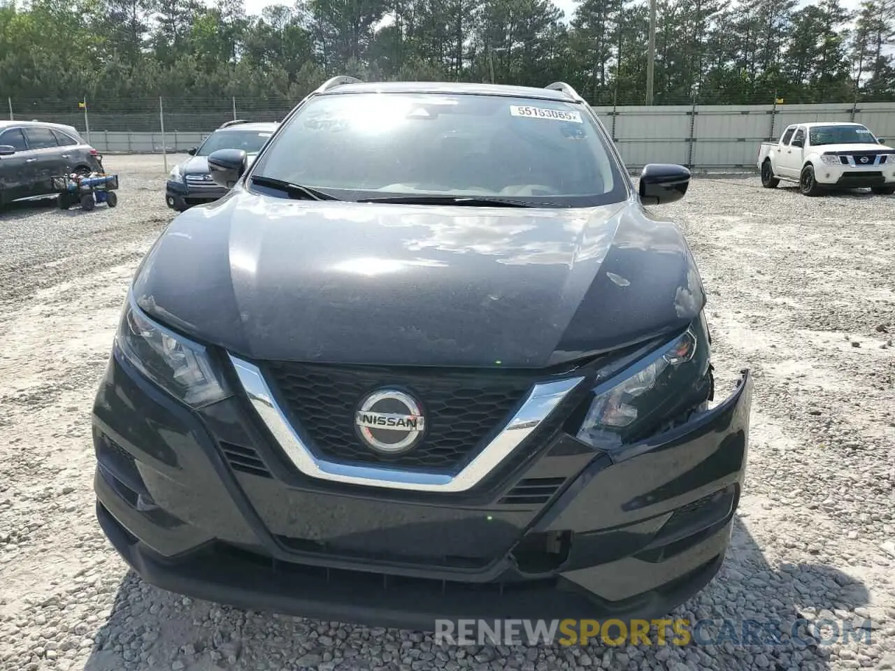 5 Photograph of a damaged car JN1BJ1CV5LW546817 NISSAN ROGUE 2020