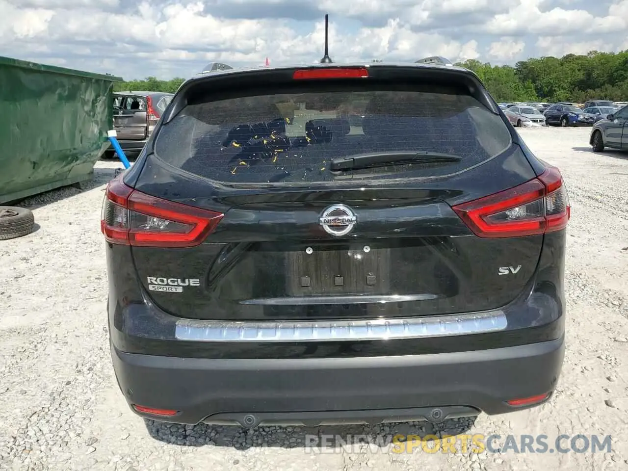 6 Photograph of a damaged car JN1BJ1CV5LW546817 NISSAN ROGUE 2020