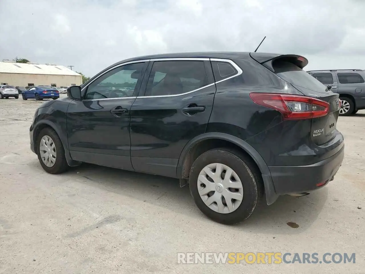 2 Photograph of a damaged car JN1BJ1CV6LW282233 NISSAN ROGUE 2020