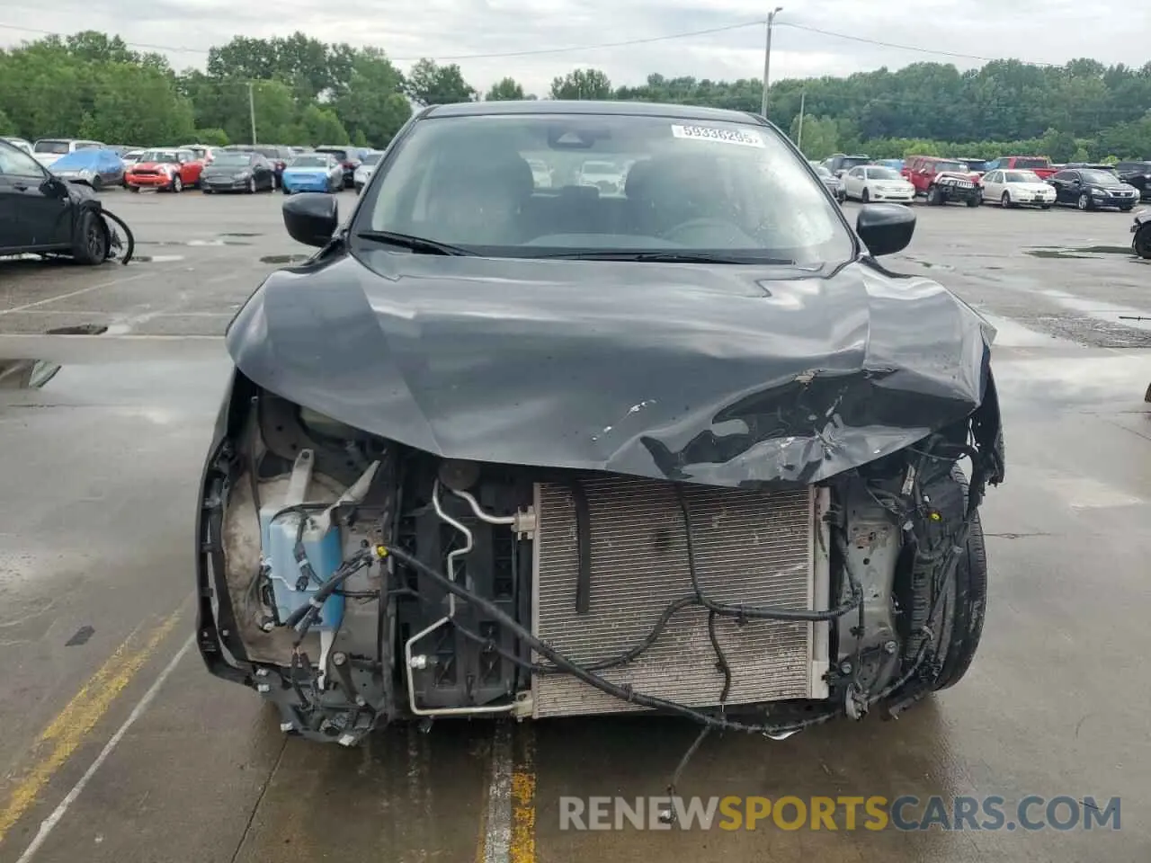 5 Photograph of a damaged car JN1BJ1CV7LW256319 NISSAN ROGUE 2020