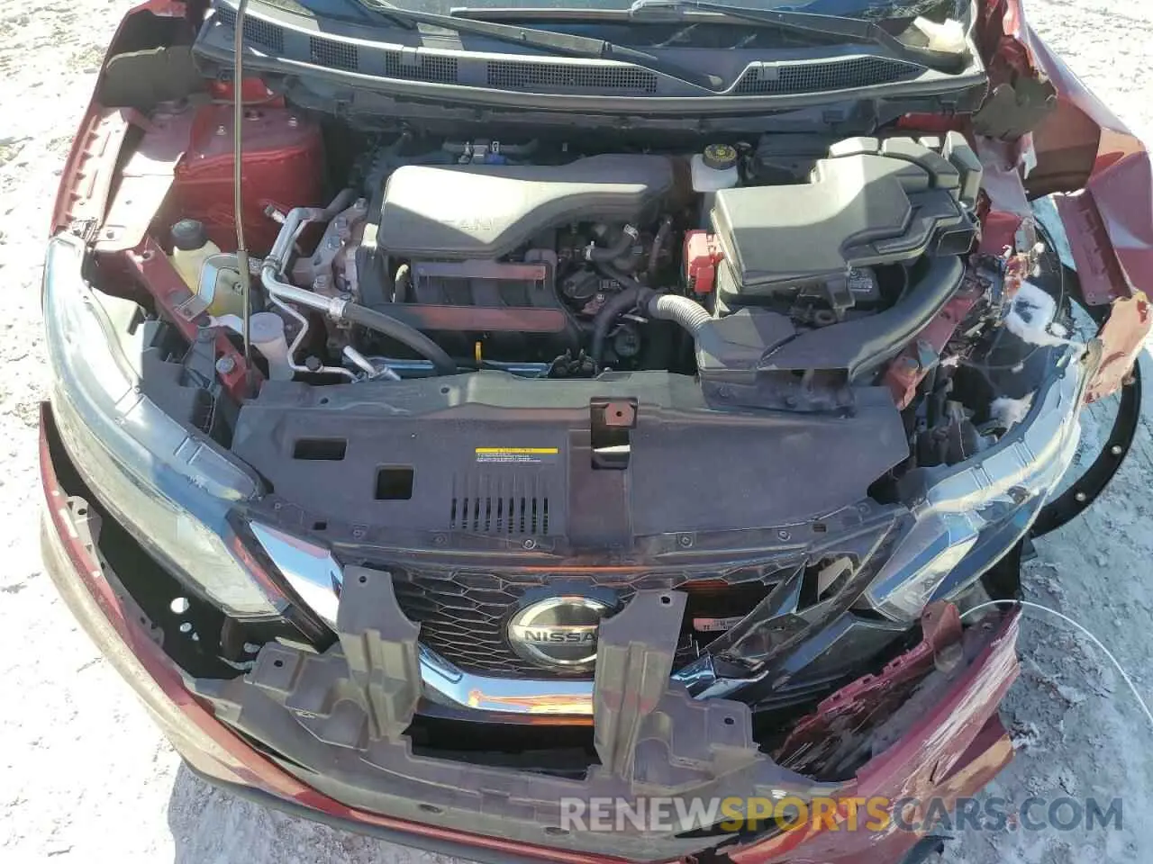 12 Photograph of a damaged car JN1BJ1CV7LW273721 NISSAN ROGUE 2020