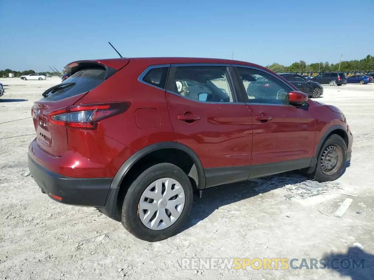 3 Photograph of a damaged car JN1BJ1CV7LW273721 NISSAN ROGUE 2020