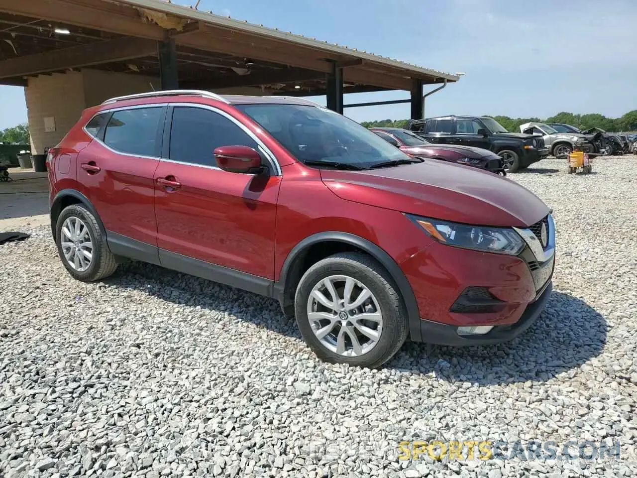 4 Photograph of a damaged car JN1BJ1CV7LW277803 NISSAN ROGUE 2020