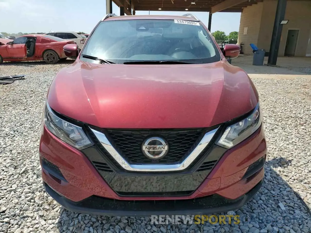 5 Photograph of a damaged car JN1BJ1CV7LW277803 NISSAN ROGUE 2020