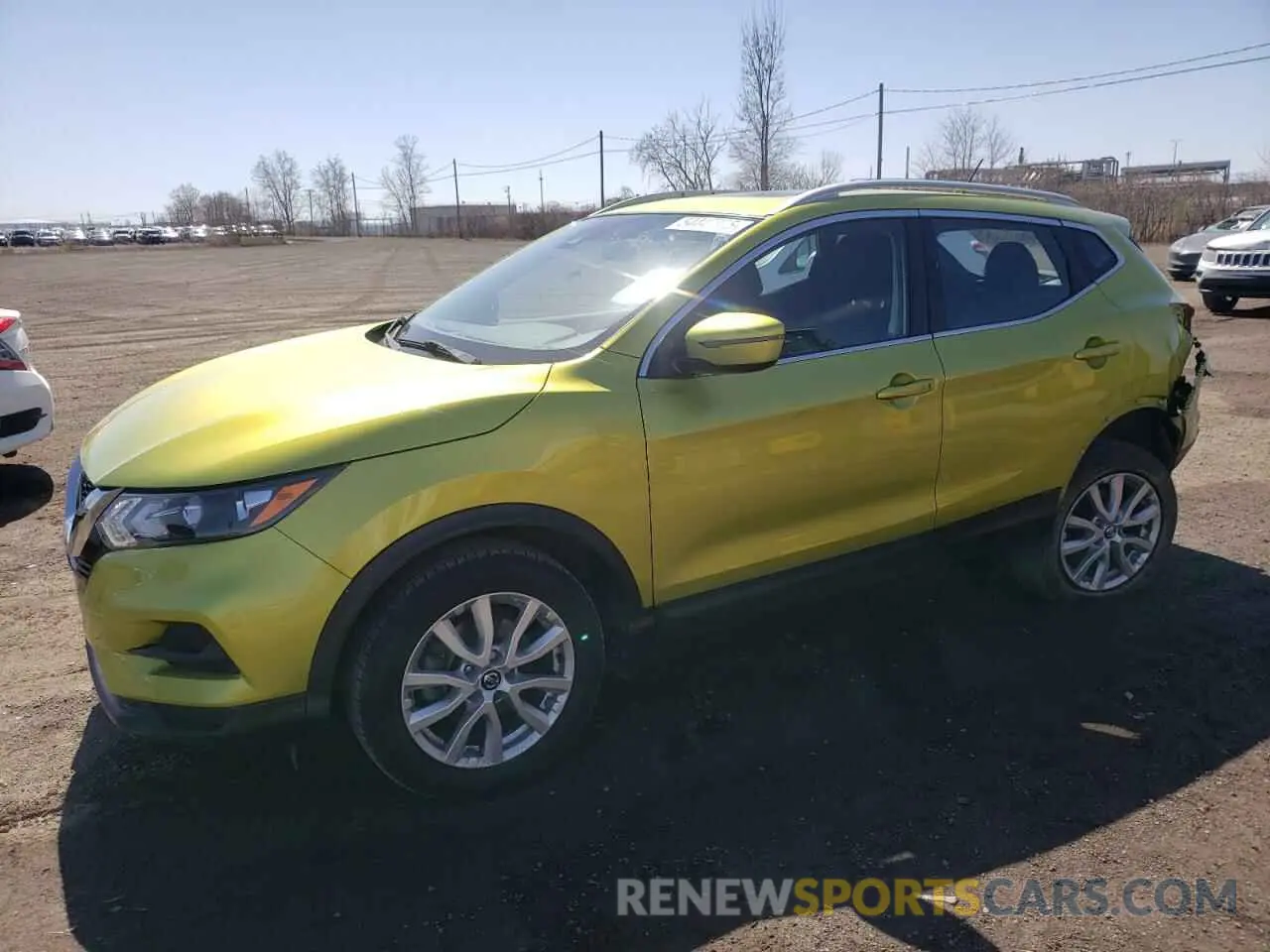 1 Photograph of a damaged car JN1BJ1CV8LW262257 NISSAN ROGUE 2020