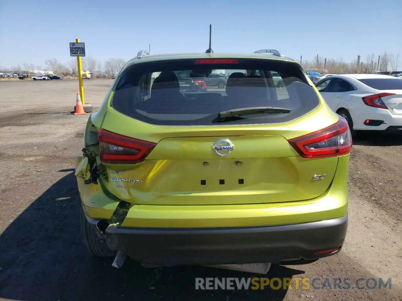 6 Photograph of a damaged car JN1BJ1CV8LW262257 NISSAN ROGUE 2020