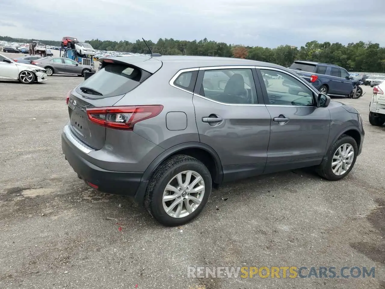3 Photograph of a damaged car JN1BJ1CV8LW540588 NISSAN ROGUE 2020