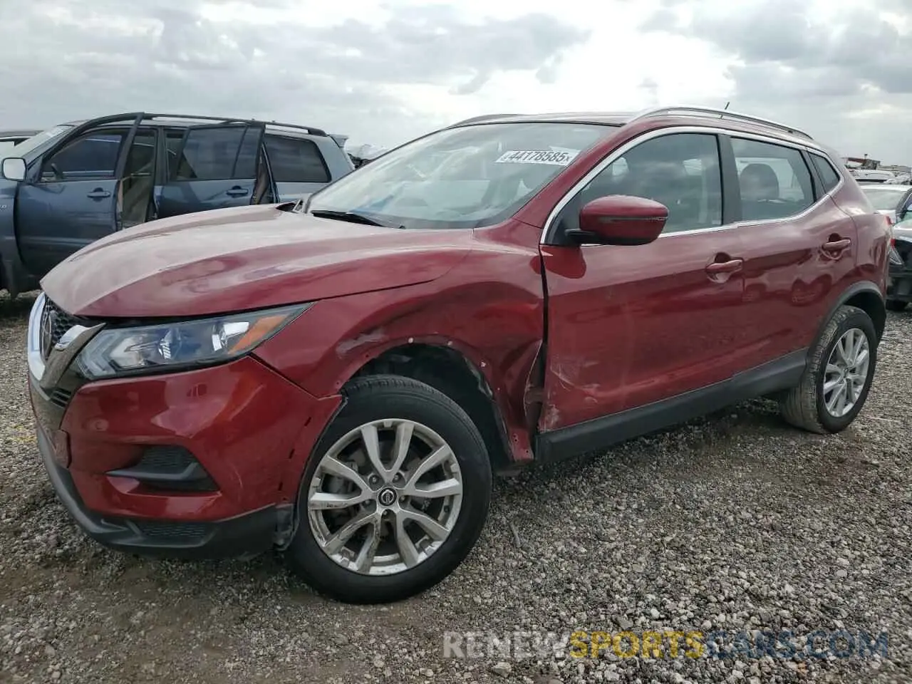 1 Photograph of a damaged car JN1BJ1CV9LW254801 NISSAN ROGUE 2020