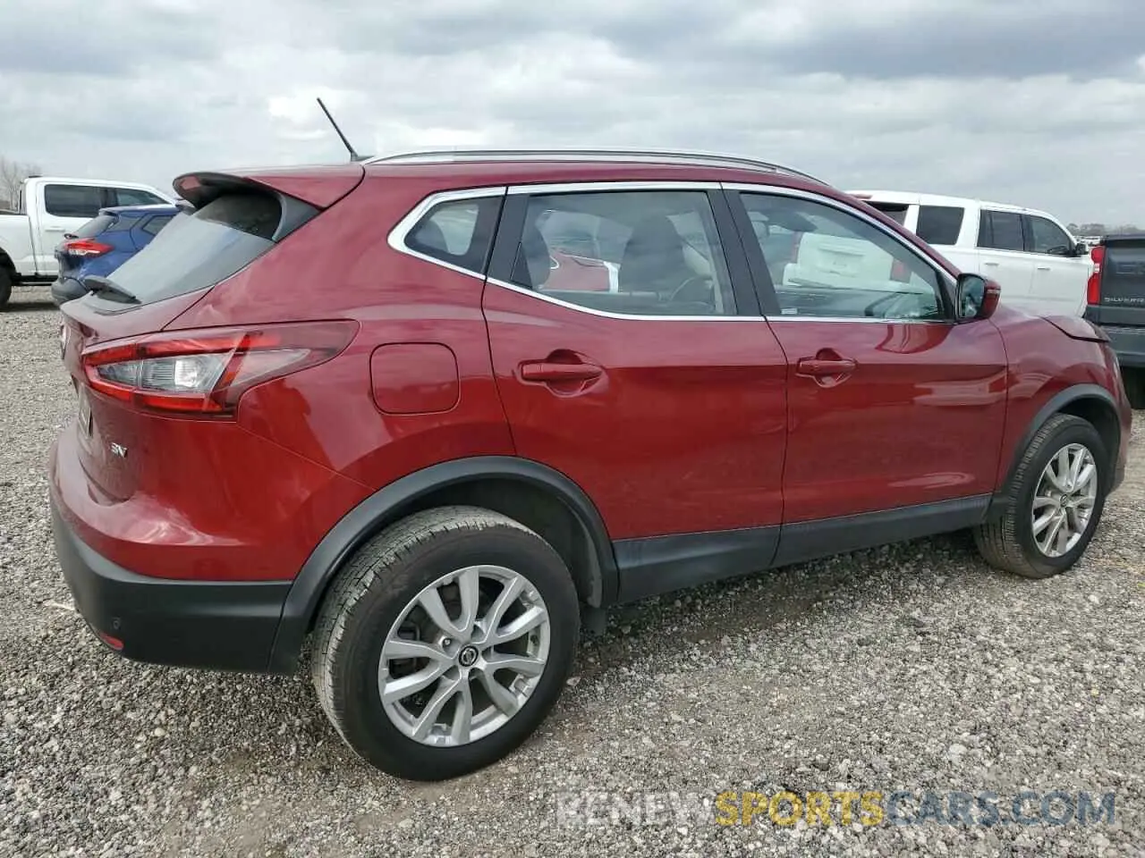 3 Photograph of a damaged car JN1BJ1CV9LW254801 NISSAN ROGUE 2020