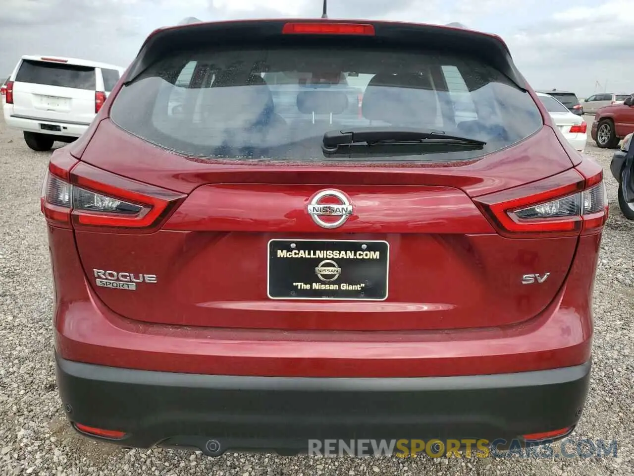 6 Photograph of a damaged car JN1BJ1CV9LW254801 NISSAN ROGUE 2020