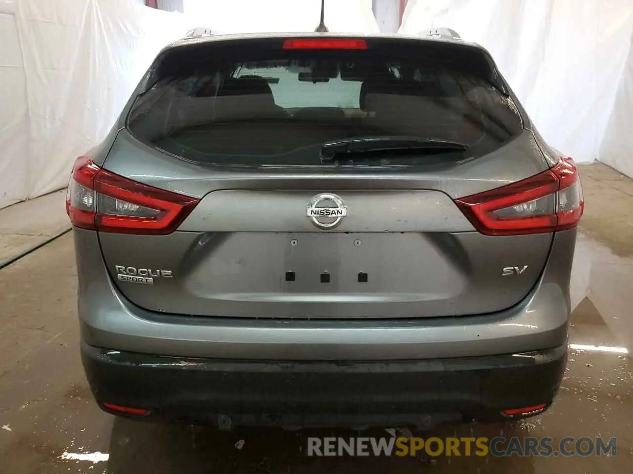6 Photograph of a damaged car JN1BJ1CV9LW258430 NISSAN ROGUE 2020