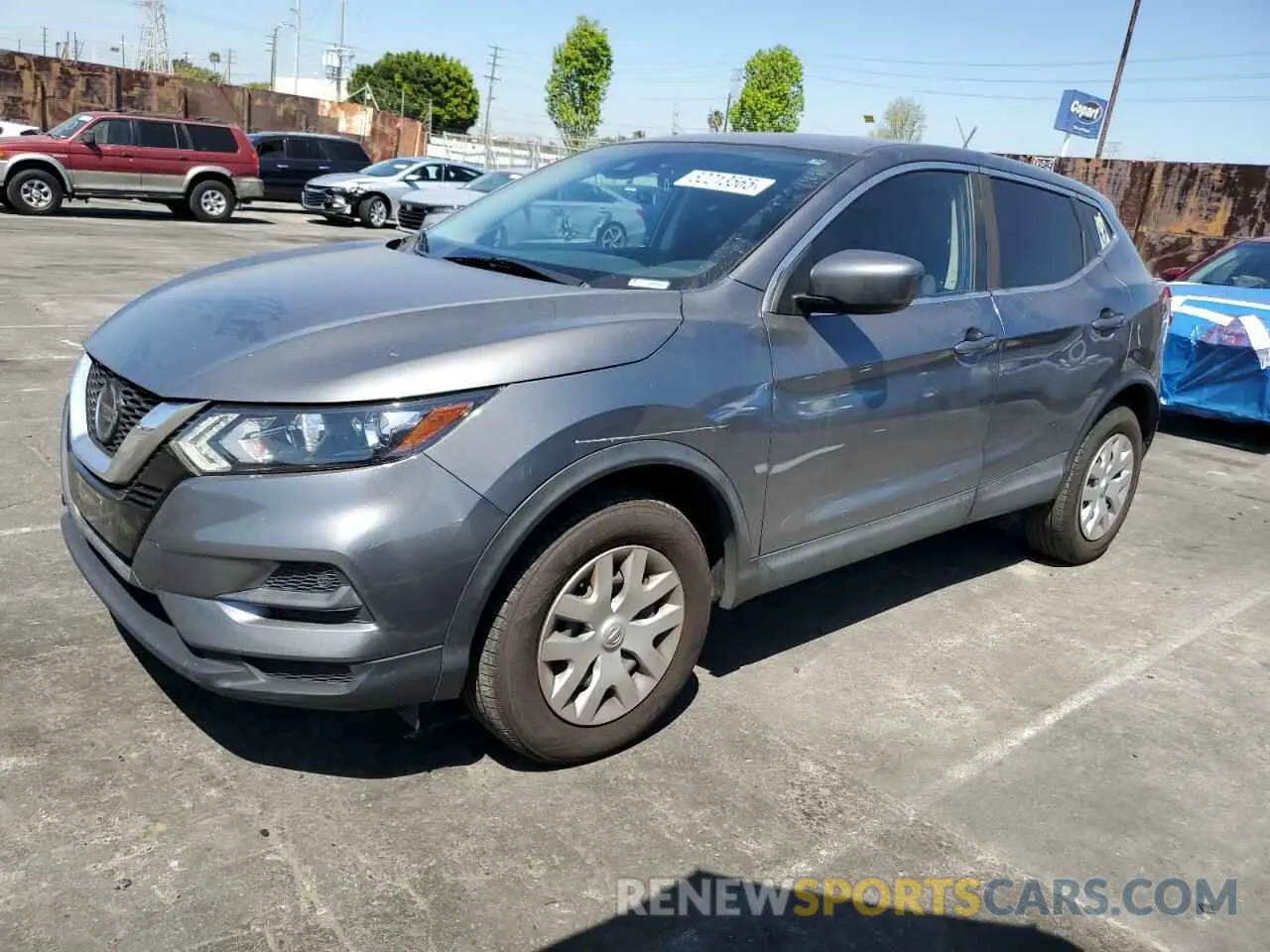 1 Photograph of a damaged car JN1BJ1CV9LW259089 NISSAN ROGUE 2020