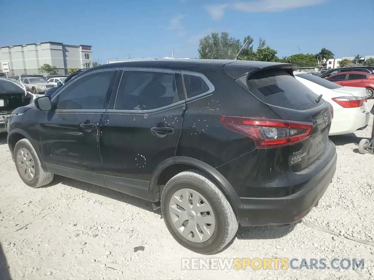 2 Photograph of a damaged car JN1BJ1CV9LW270237 NISSAN ROGUE 2020