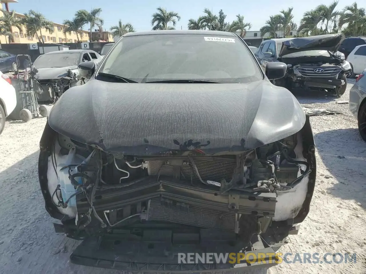 5 Photograph of a damaged car JN1BJ1CV9LW270237 NISSAN ROGUE 2020