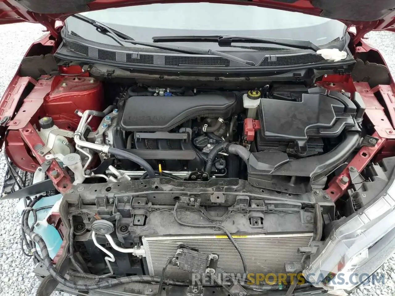 12 Photograph of a damaged car JN1BJ1CV9LW275342 NISSAN ROGUE 2020