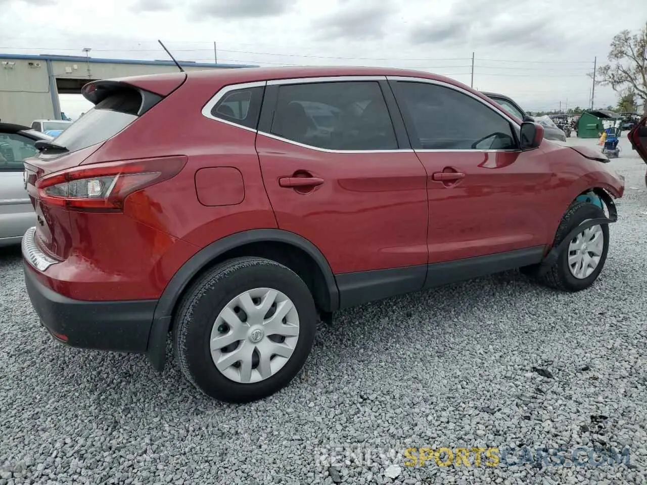 3 Photograph of a damaged car JN1BJ1CV9LW275342 NISSAN ROGUE 2020