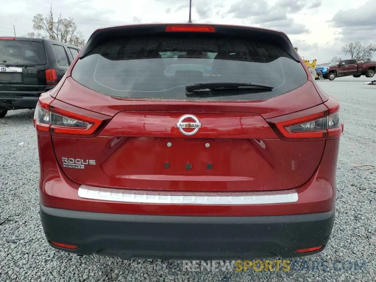 6 Photograph of a damaged car JN1BJ1CV9LW275342 NISSAN ROGUE 2020