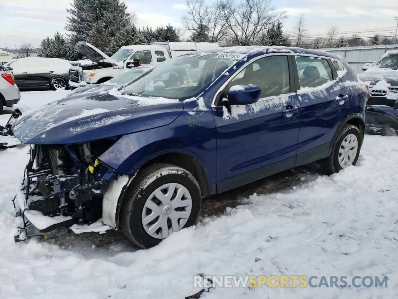 1 Photograph of a damaged car JN1BJ1CV9LW276880 NISSAN ROGUE 2020