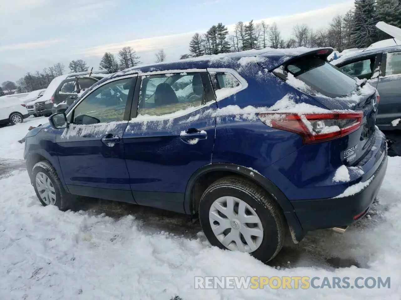 2 Photograph of a damaged car JN1BJ1CV9LW276880 NISSAN ROGUE 2020