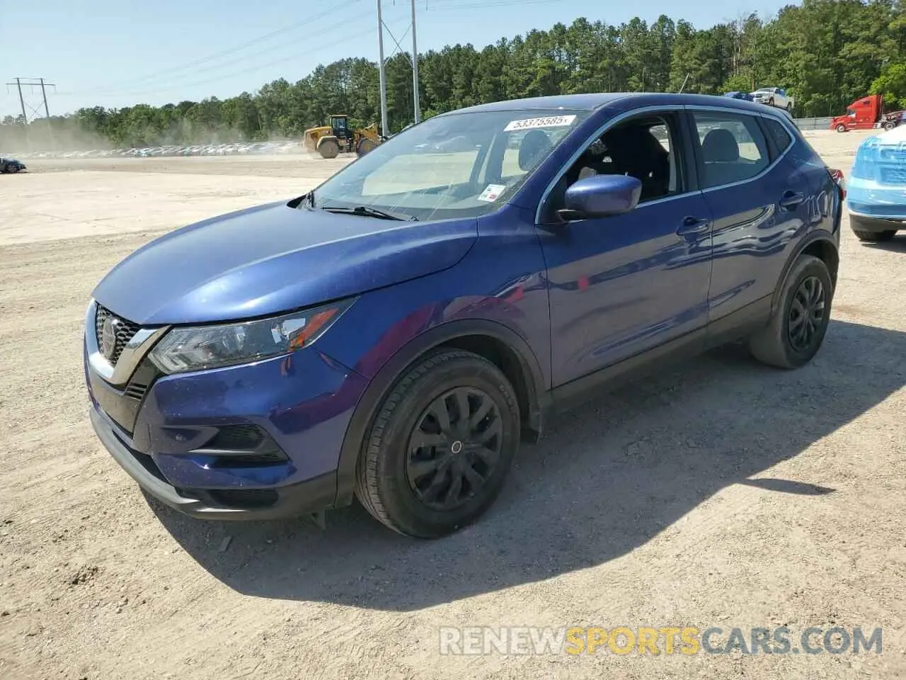 1 Photograph of a damaged car JN1BJ1CV9LW282890 NISSAN ROGUE 2020