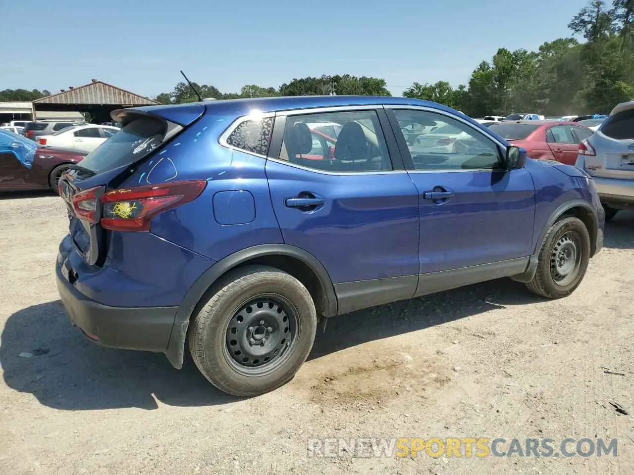 3 Photograph of a damaged car JN1BJ1CV9LW282890 NISSAN ROGUE 2020